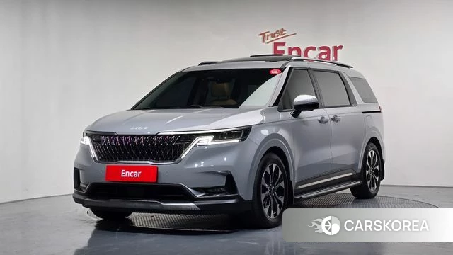 Kia Carnival 4th generation 2023 Серебристо-серый из Кореи