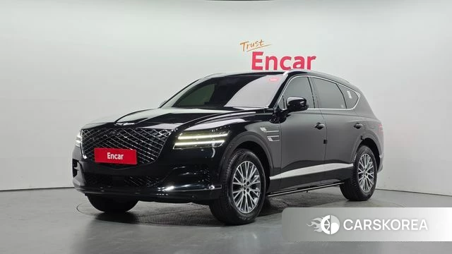 Genesis GV80 2021 Черный из Кореи