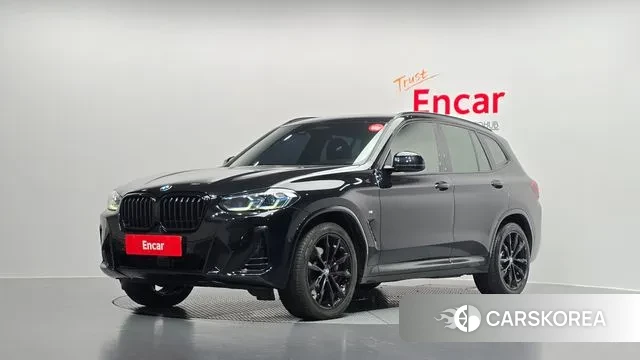 BMW X3 (G01) 2021 Черный из Кореи