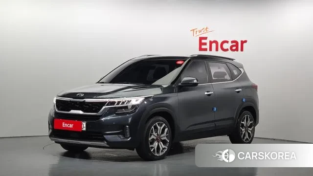 Kia Seltos 2020 Серый из Кореи