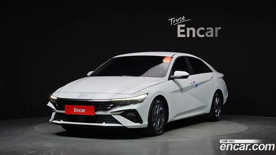 Hyundai The New Avante (CN7) 2024 Белый из Кореи