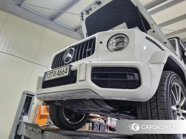 Mercedes-Benz G-Class W463b 2021 Белый из Кореи