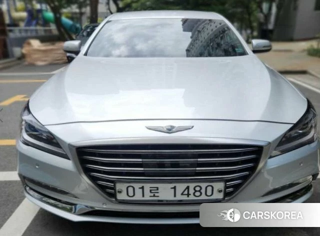 Genesis G80 2018 Серебряный из Кореи