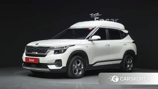Kia Seltos 2021 Белый из Кореи
