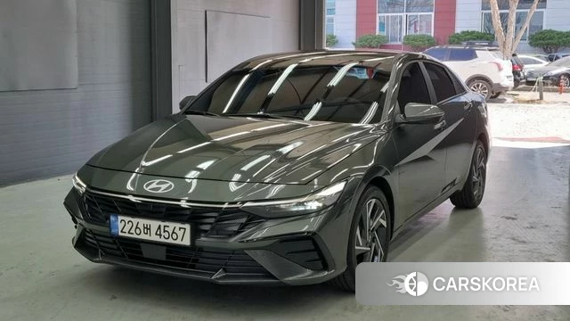 Hyundai The New Avante (CN7) 2024 Серый из Кореи