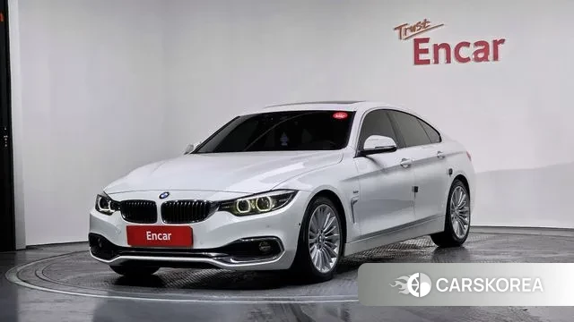 BMW 4 Series (F32) 2018 Белый из Кореи