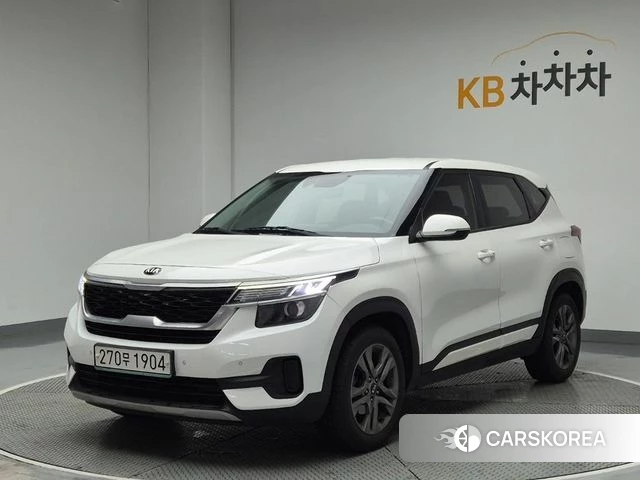 Kia Seltos 2021 Белый из Кореи