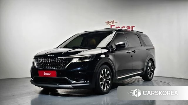 Kia Carnival 4th generation 2023 Черный из Кореи