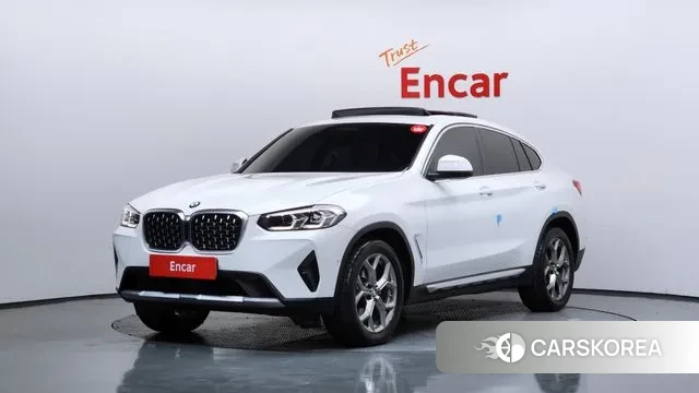 BMW X4 (G02) 2022 Белый из Кореи