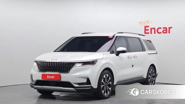 Kia Carnival 4th generation 2023 Белый из Кореи