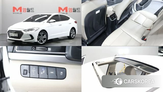 Hyundai Avante AD 2018 Белый из Кореи
