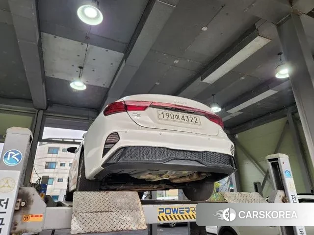 Kia The New K3 2nd generation 2021 Белый из Кореи