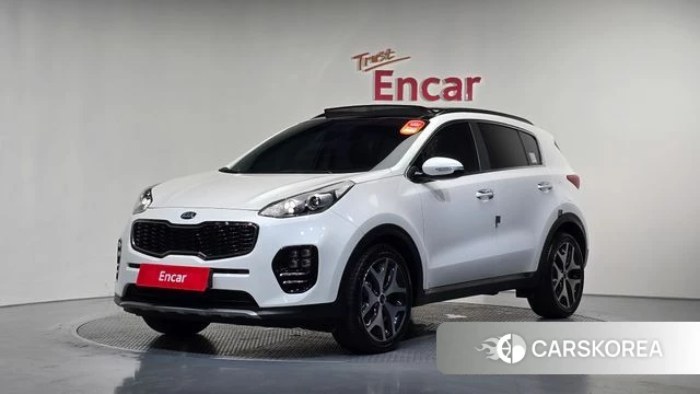 Kia Sportage 4th Generation 2018 Белый из Кореи