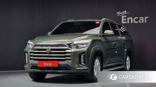 Ssangyong The New Rexton Sport 2021 Зеленый из Кореи