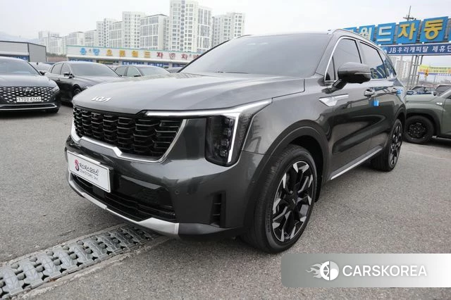 Kia The New Sorento 4th Generation 2024 Серый из Кореи