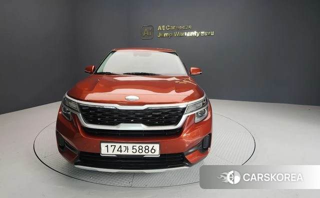 Kia Seltos 2020 Оранжевый из Кореи
