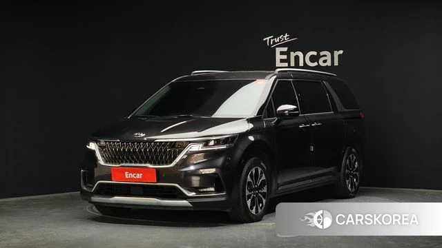 Kia Carnival 4th generation 2021 Серый из Кореи