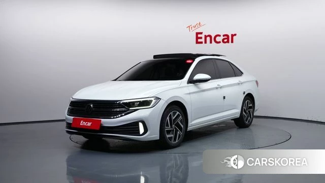 Volkswagen 7th Generation of Jetta 2023 Белый из Кореи