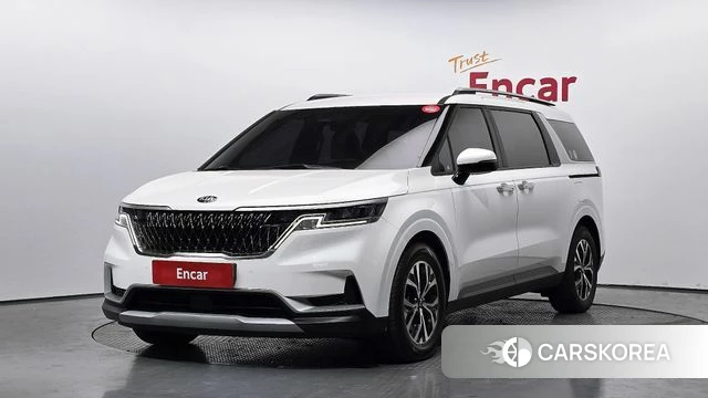 Kia Carnival 4th generation 2021 Белый из Кореи