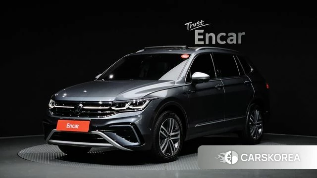 Volkswagen Tiguan Allspace 2024 Серый из Кореи