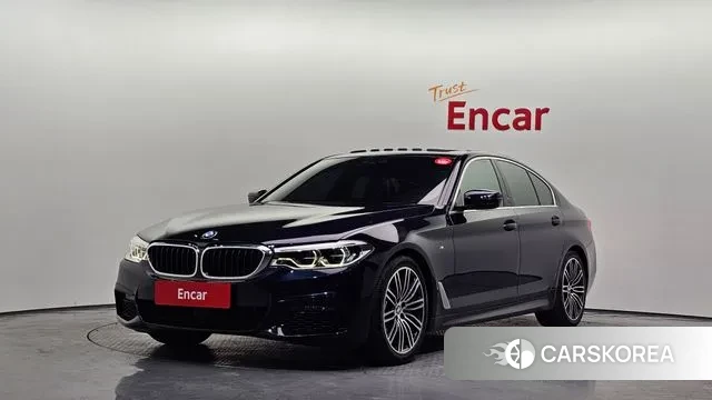 BMW 5 Series (G30) 2019 Черный из Кореи