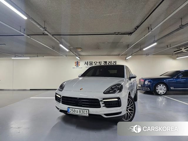 Porsche Cayenne (PO536) 2022 Серебристо-серый из Кореи