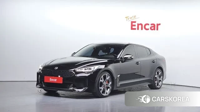 Kia Stinger 2019 Черный из Кореи