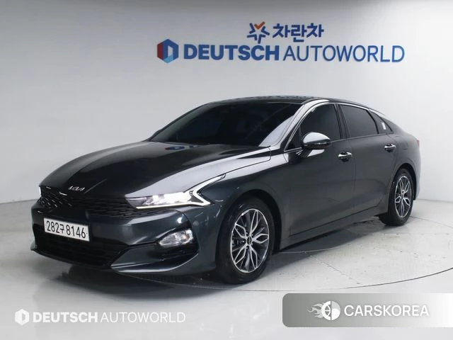 Kia K5 3rd generation 2023 Серый из Кореи