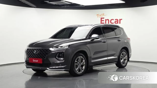 Hyundai Santa Fe TM 2020 Серый из Кореи