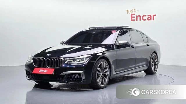 BMW 7 Series (G11) 2018 Черный из Кореи