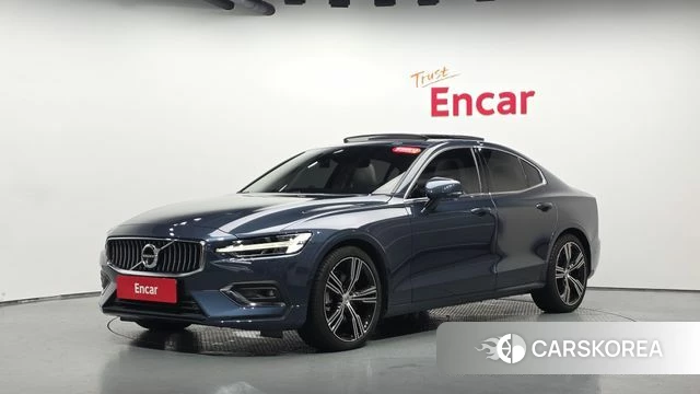 Volvo S60 3rd generation 2020 Синий из Кореи