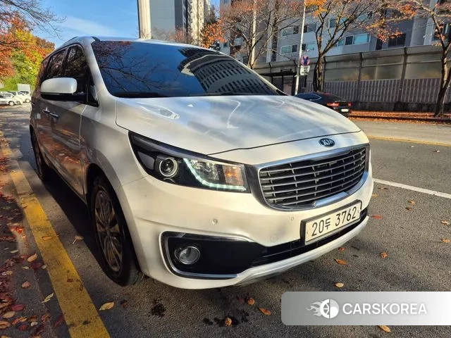 Kia All New Carnival 2018 Белый из Кореи