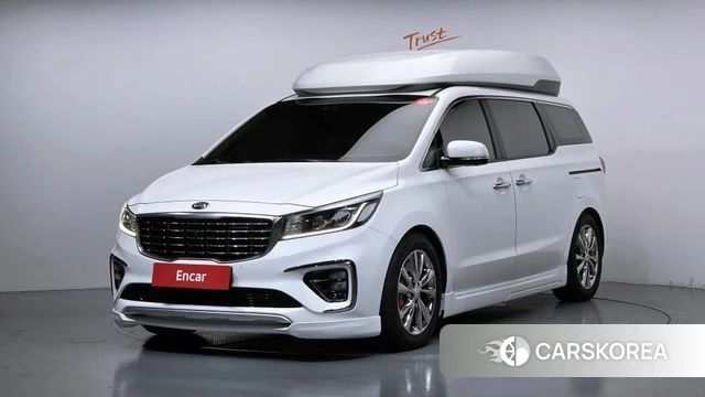 Kia The New Carnival 2019 Белый из Кореи