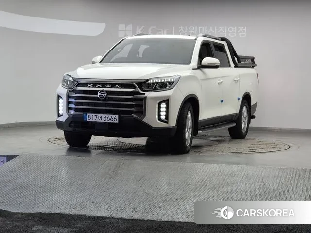 Ssangyong The New Rexton Sports Cannes 2022 Белый из Кореи