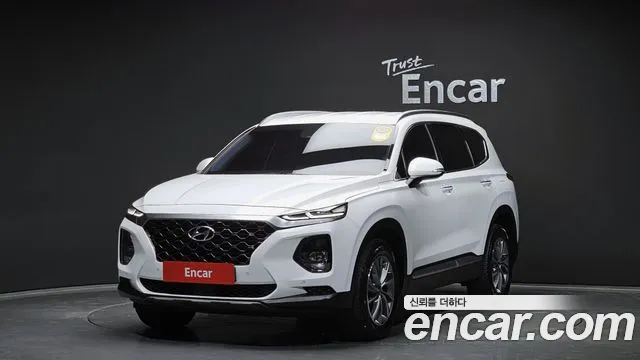 Hyundai Santa Fe TM 2020 Белый из Кореи