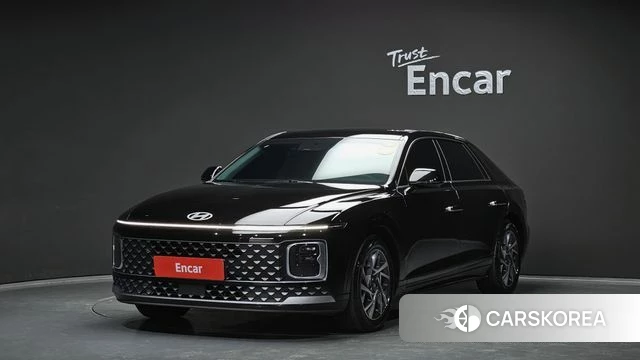 Hyundai Grandeur Hybrid (GN7) 2023 Черный из Кореи