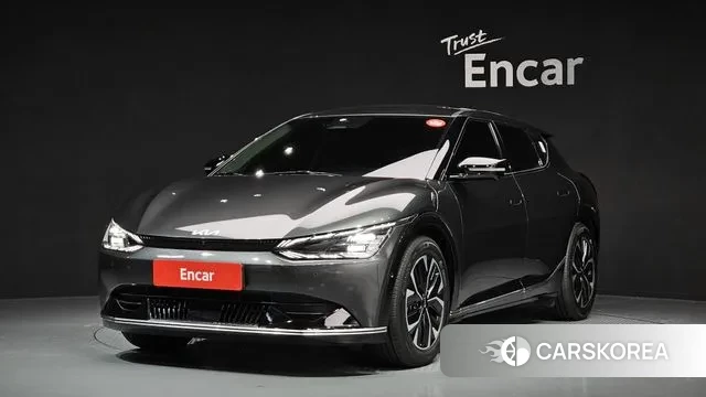 Kia EV6 2021 Серый из Кореи