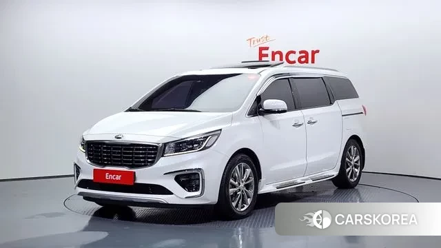 Kia The New Carnival 2019 Белый из Кореи