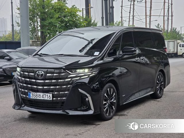 Toyota Alphard 4th Generation 2025 Черный из Кореи