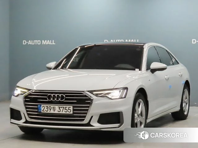 Audi A6 (C8) 2021 Белый из Кореи