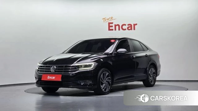 Volkswagen 7th Generation of Jetta 2021 Черный из Кореи