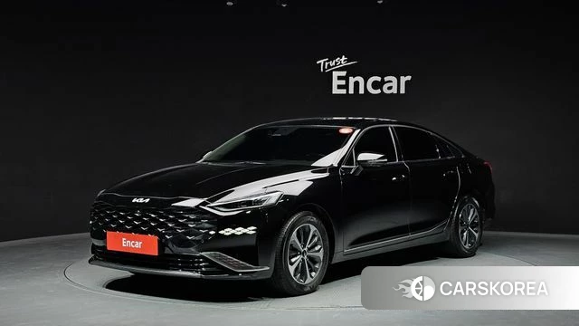 Kia K8 Hybrid 2022 Черный из Кореи
