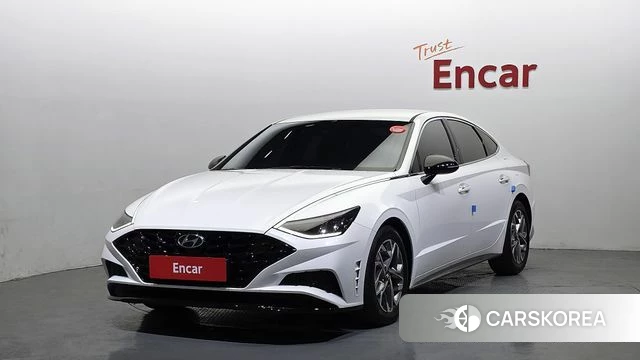 Hyundai Sonata (DN8) 2021 Белый из Кореи