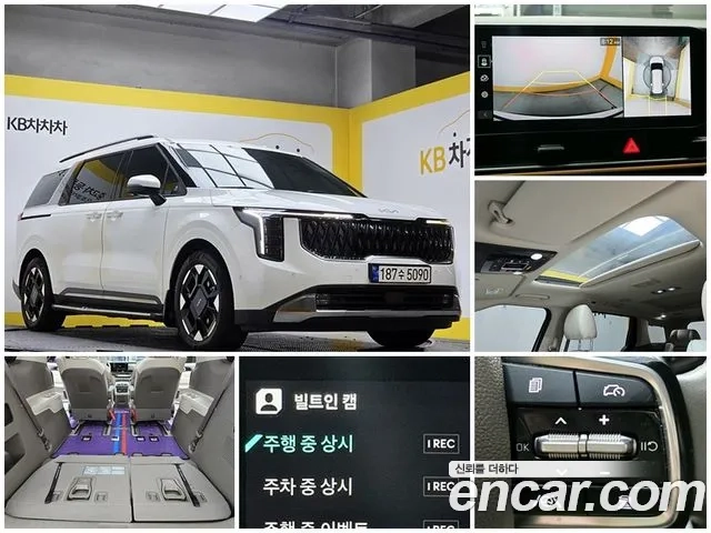 Kia The New Carnival 4th Generation 2024 Белый из Кореи