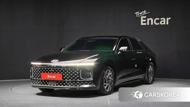 Hyundai Grandeur (GN7) 2023 Черный из Кореи