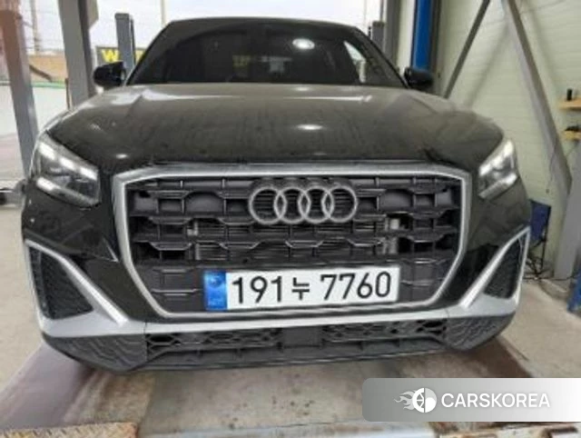 Audi Q2 2023 Черный из Кореи