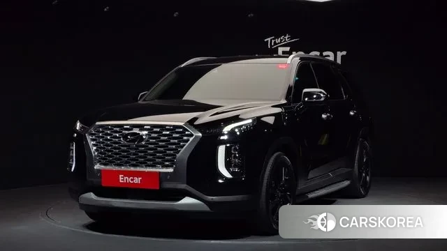 Hyundai Palisade 2022 Черный из Кореи