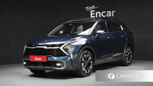 Kia Sportage 5th Generation 2021 Синий из Кореи