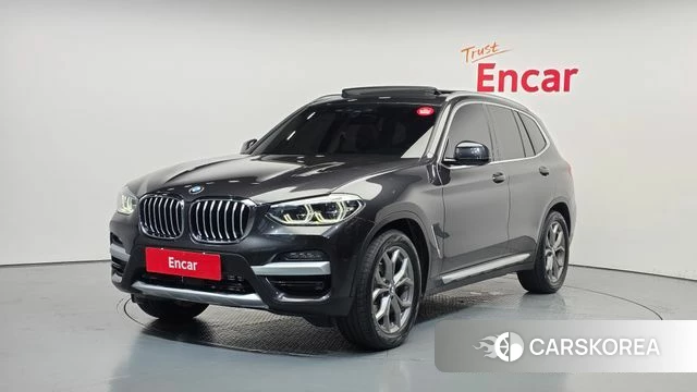 BMW X3 (G01) 2020 Серый из Кореи