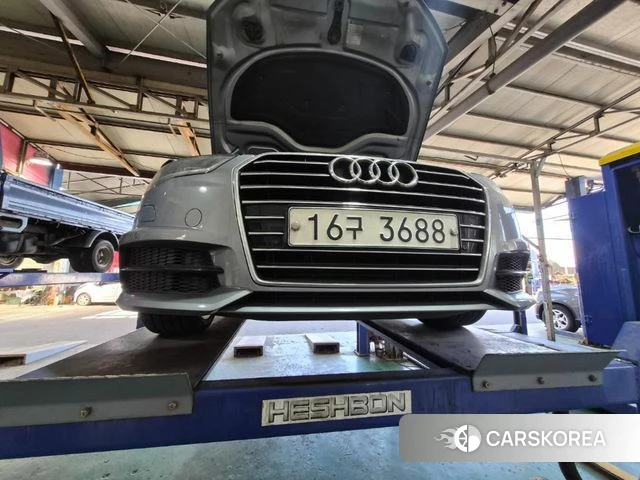 Audi New A6 2018 Серебристо-серый из Кореи